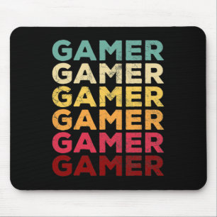 Mousepad Retro 70s, 80s, 90s Jogos de Vídeo Men Gift Vintag