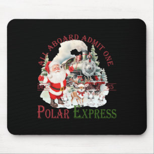 Mousepad Retro Acredita Que O Comboio Polar Norte Expressa 