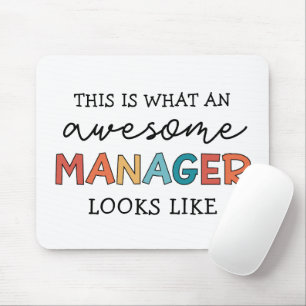 Mousepad Retro Awmanutenção Manager Funny
