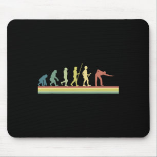 Mousepad Retro Billiards Evolução Humana Piscina do Present