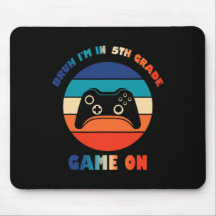 Mousepad Retro Bruh Estou Na 5ª Série Ck Gamer Para O Menin