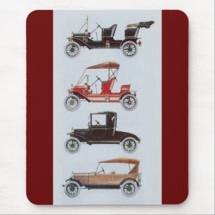 Mousepad RETRO CARROS 2 , cinza DE RESTAURAÇÃO AUTOMÁTICA
