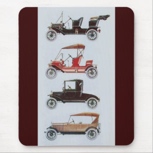 Mousepad RETRO CARROS 2 , cinza DE RESTAURAÇÃO AUTOMÁTICA