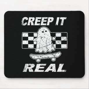 Mousepad Retro Creme É Realmente Fantasma, Homens Crianças