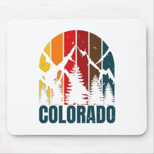 Mousepad Retro das Montanhas do Colorado