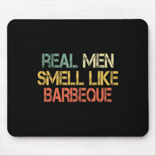 Mousepad Retro Divertido Churrasco Grelhando Homens Reais C