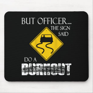Mousepad Retro Divertido Mas Oficial O Letreiro Diz Para Fa