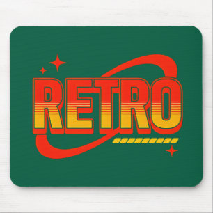 Mousepad Retro do teclado do mouse.