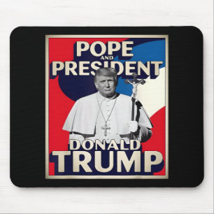 Mousepad Retro Donald Trump Presidente E Vat Católico