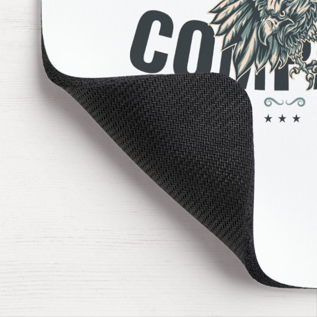 Mousepad Retro Eagle Company Design Americano (Canto)