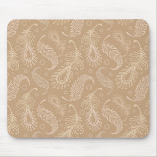 Mousepad Retro-feater-pálido-teste padrão