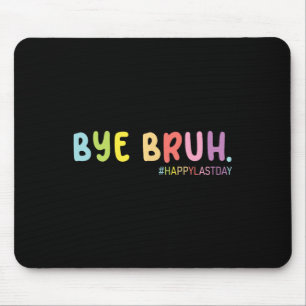 Mousepad Retrô Fim Do Ano Escolar Feliz No Último Dia De Ve