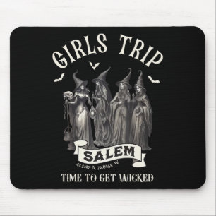Mousepad Retro Girls Trip Salem 1692 Perderam Uma Bruxa