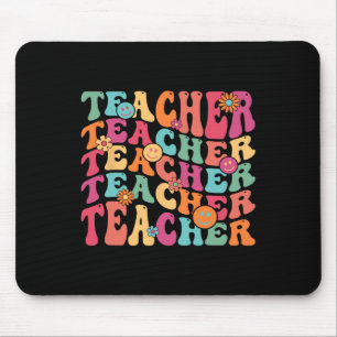 Mousepad Retrô Groover Professora Inspirational Happy Ck Pa