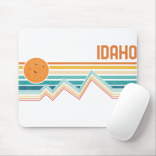 Mousepad Retro Idaho Boise Nampa Souvenir Vintage ao ar liv