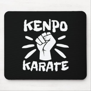 Mousepad Retro Kenpo Karate Kempo Karate Artes Marciais