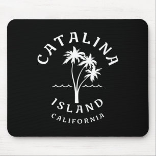 Mousepad Retro Legal Ilha Catalina Palm Tree Mens Mulheres