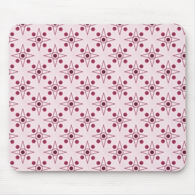 Mousepad Retro-métrico, Fuchsia (Frente)