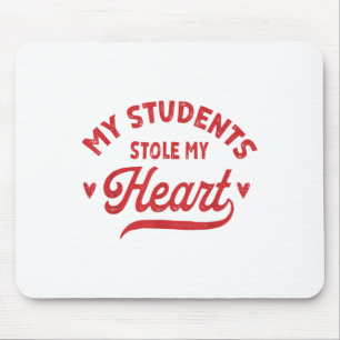 Mousepad Retrô Meus Alunos Roubaram Meu Professor Bonito Do