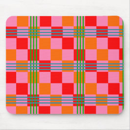 Mousepad Retro Plaid 