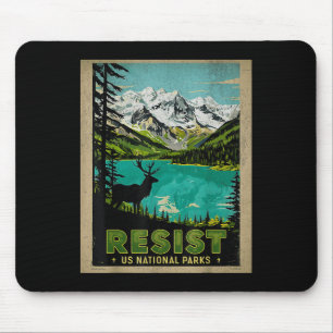 Mousepad Retro Resist Alt Us National Park Nps Service