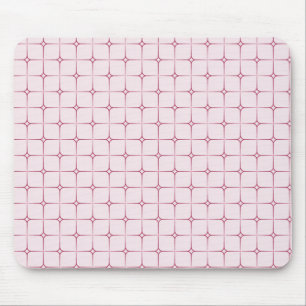 Mousepad Retro Romance Mousepad, rosa