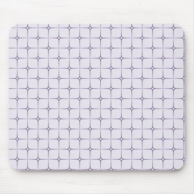 Mousepad Retro Romance Mousepad, Roxo (Frente)