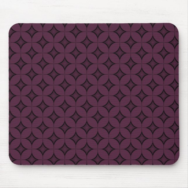Mousepad Retro, Roxo Escuro (Frente)