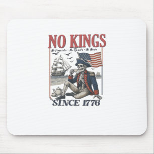 Mousepad Retro Sem Reis Desde 1776 Rejeitando Reis Clássico