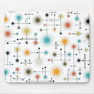 Mousepad Retro Starbursts Um Go-Go!