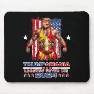 Mousepad Retro Trump Funny Luta Meme Trumpamania 2024