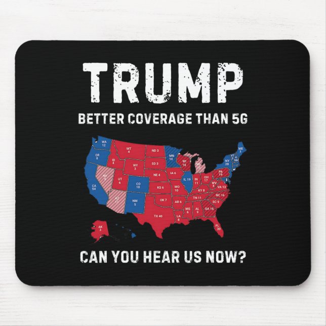 Mousepad Retro Trump Melhor Cobertura Do Que 5g Você Pode M (Frente)