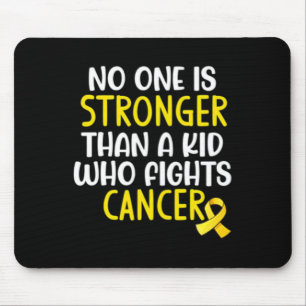 Mousepad Retro Vintage Dourado Fita Cancer de Infância Awar