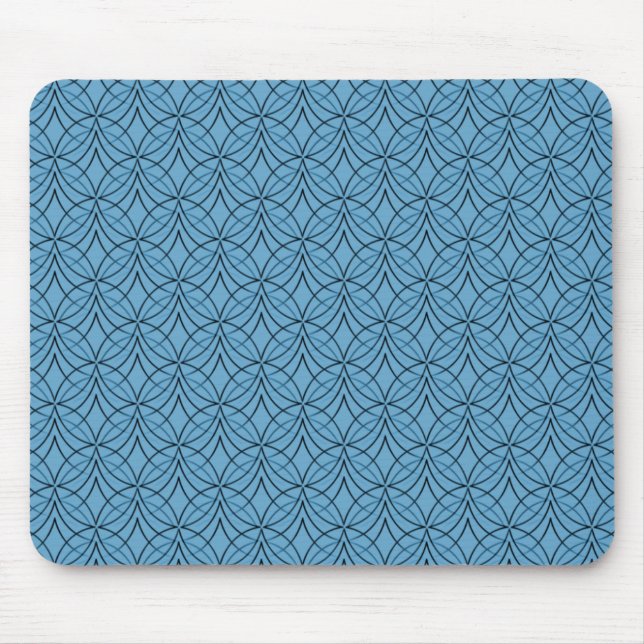 Mousepad Retroativo Azul-Claro (Frente)