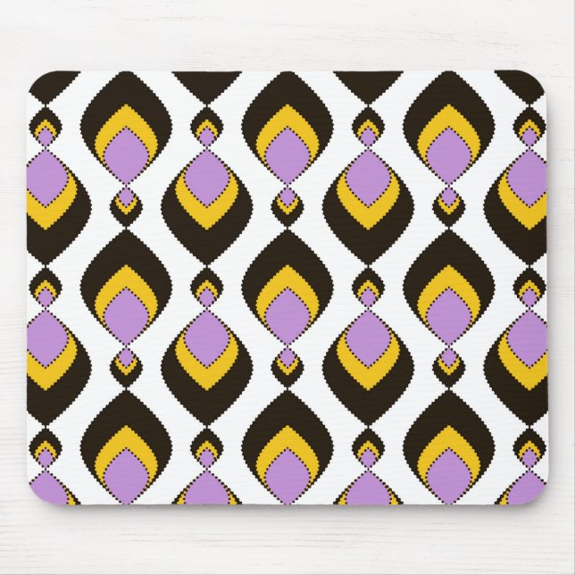 Mousepad Retroativo, ornamento retrô (Frente)