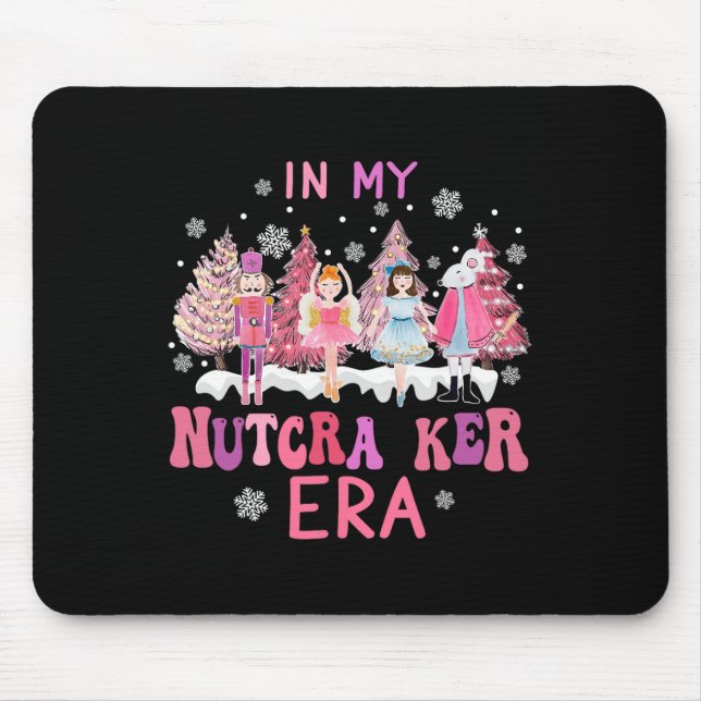 Mousepad Retron My Nutcracker, Mãe Era Nutcracch De Natal (Frente)