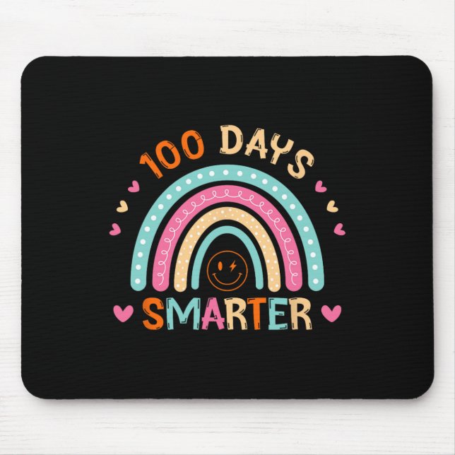 Mousepad Retros 100 Dias De Professores Estudantes 100º D (Frente)