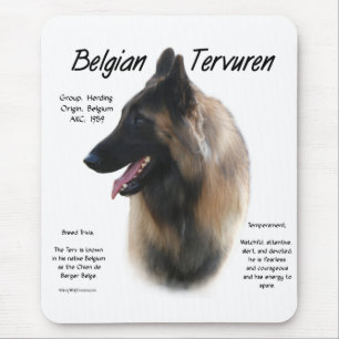 Mousepad Reunião de Tervuren do belga a raça