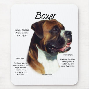 Mousepad Reunião natural do pugilista da orelha a raça