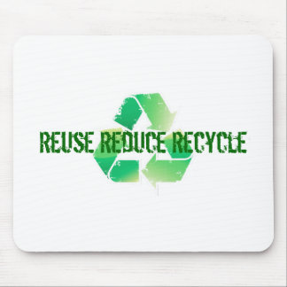Mousepad Reusar reduz o reciclar