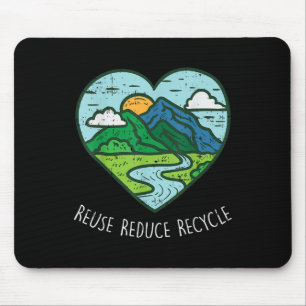 Mousepad Reutilize Gi Ambientalista do Dia da Terra Reduzid