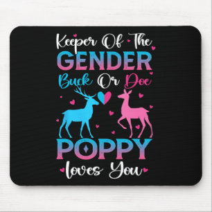 Mousepad Reveal Buck Ou Doe Poppy Te Ama