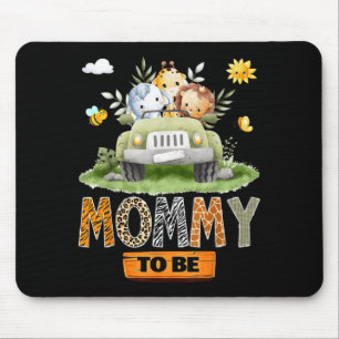 Mousepad Revelação do Sexo do Bebê Safari Animais da Selva