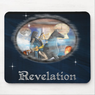 Mousepad Revelações 4 homem cavalo