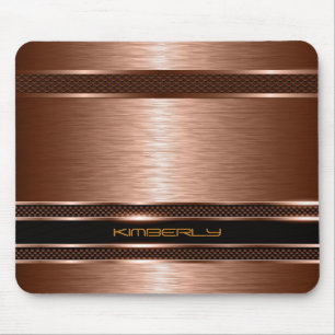 Mousepad Revestimento de Alumínio Metálico de Cobre Monogra