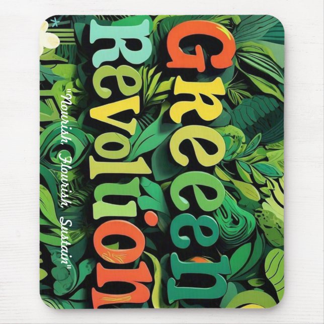 Mousepad "Revolução Verde Libertada" (Frente)