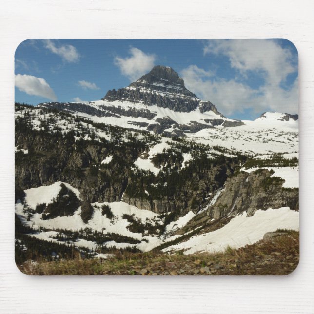 Mousepad Reynolds Mountain do Logan Pass no Parque Glacier (Frente)