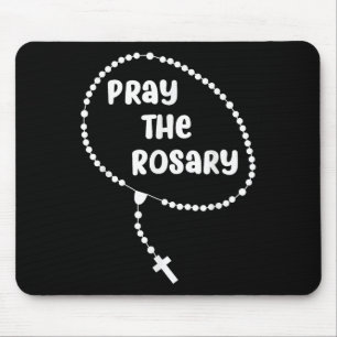Mousepad Reze Inspiracional Para O Rosário. Faith Sayings T