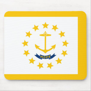 Mousepad Rhode Island State Flag Design