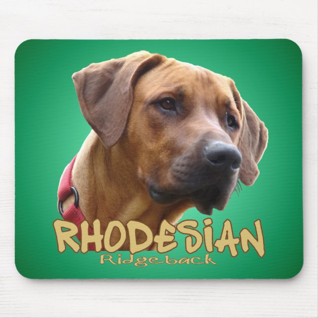 Mousepad Rhodesian Ridgeback (Frente)